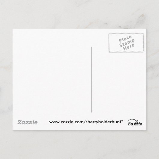 Little Bo Peep Briefkaart (Achterkant)