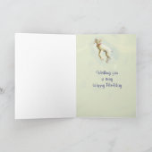 Little Bo Peep Happy Birthday Kaart (Binnen)