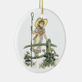 Little Bo Peep Keramisch Ornament (Rechts)