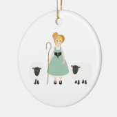 Little Bo Peep Keramisch Ornament (Links)