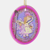 Little Bo Peep Keramisch Ornament (Rechts)