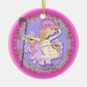 Little Bo Peep Keramisch Ornament (Voorkant)