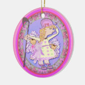 Little Bo Peep Keramisch Ornament (Links)