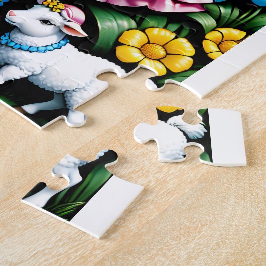 Little Bo Peep Legpuzzel (Zijkant)