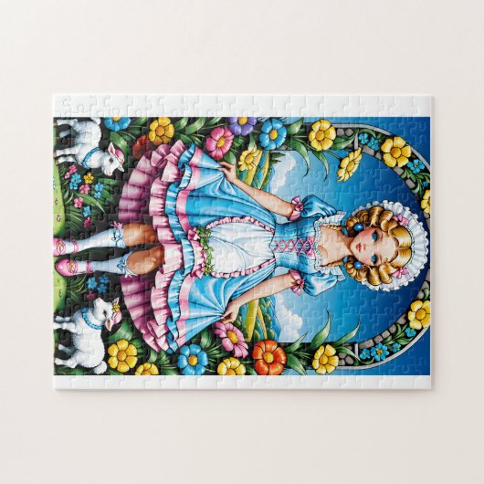 Little Bo Peep Legpuzzel (Horizontaal)