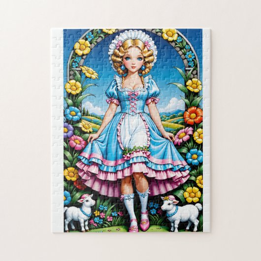 Little Bo Peep Legpuzzel (Verticaal)
