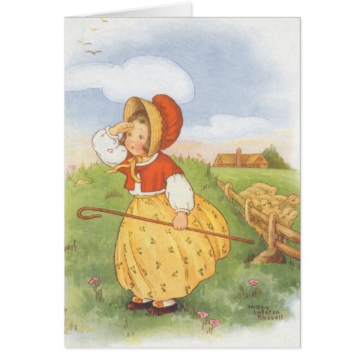  Little Bo Peep Moeder Goose Nursery Rhyme (Voorkant)