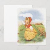  Little Bo Peep Moeder Goose Nursery Rhyme (Voorkant / Achterkant)