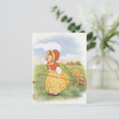 Little Bo Peep Moeder Goose Nursery Rhyme Briefkaart (Staand voorkant)
