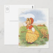  Little Bo Peep Moeder Goose Nursery Rhyme Briefkaart (Voorkant / Achterkant)