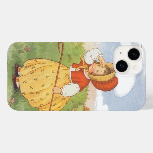  Little Bo Peep Moeder Goose Nursery Rhyme Case-Mate iPhone Case (Achterkant (horizontaal))