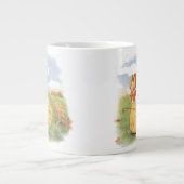 Little Bo Peep Moeder Goose Nursery Rhyme Grote Koffiekop (Voorkant)