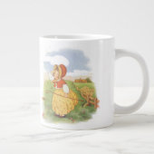 Little Bo Peep Moeder Goose Nursery Rhyme Grote Koffiekop (Rechts)