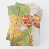  Little Bo Peep Moeder Goose Nursery Rhyme Inpakpapier Vel (In situ)