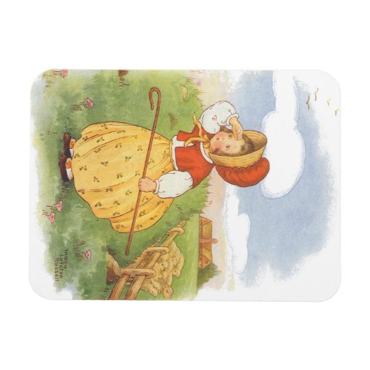  Little Bo Peep Moeder Goose Nursery Rhyme Magneet (Horizontaal)