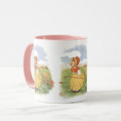 Little Bo Peep Moeder Goose Nursery Rhyme Mok (Voorkant links)