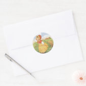 Little Bo Peep Moeder Goose Nursery Rhyme Ronde Sticker (Envelop)