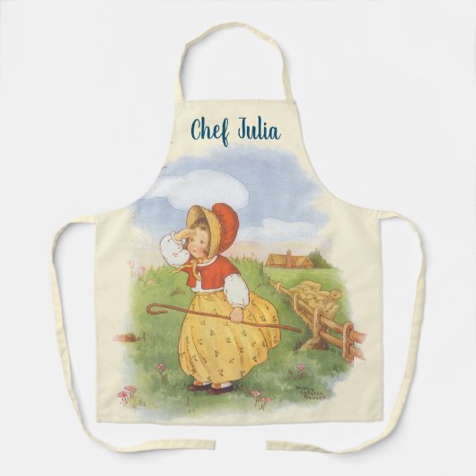  Little Bo Peep Moeder Goose Nursery Rhyme Schort (Voorkant)
