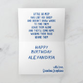 Little Bo Peep New Amazing Fun Kinder Fab Kaart (Binnen)