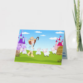 Little Bo Peep New Fun Kinder Fab Amazing Kaart