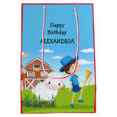 Little Bo Peep New Fun Kinder Fab Amazing Medium Cadeauzakje (Achterkant)