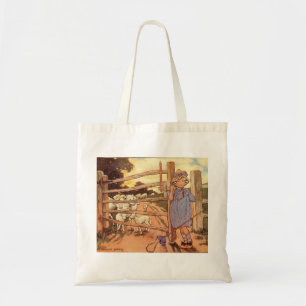 Little Bo-Peep Nursery Rhyme Bag Tote Bag