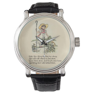 Little Bo Peep Nursery Rhyme Horloge