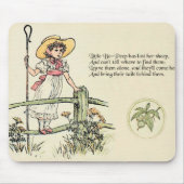 Little Bo Peep Nursery Rhyme Muismat (Voorkant)