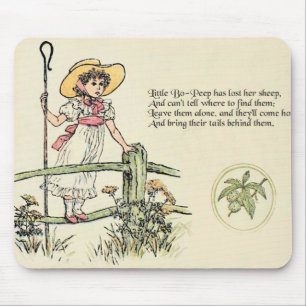 Little Bo Peep Nursery Rhyme Muismat