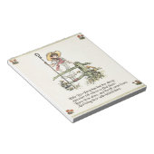 Little Bo Peep Nursery Rhyme Notitieblok (Schuin)