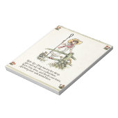 Little Bo Peep Nursery Rhyme Notitieblok (Linkerzijde)