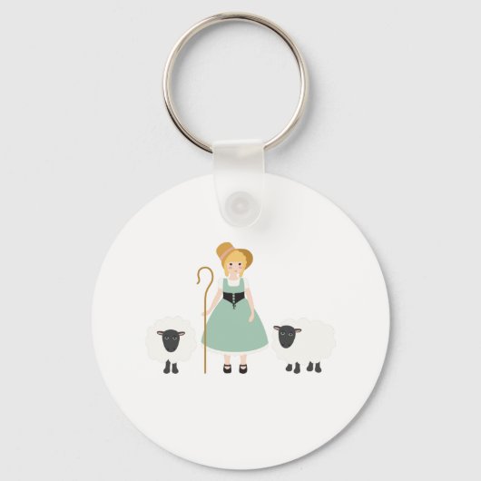 Little Bo Peep Sleutelhanger (Voorkant)