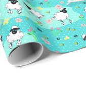 Little Bo Peep spring wrappaper Cadeaupapier (Rol Hoek)