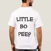 Little Bo Peep T-shirt (Achterkant)