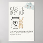 Little Boerderij AminalBaby Shower Guess Baby Voed Poster (Voorkant)
