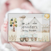 Little Boerderij Animal Baby shower Neutral Gasten Gastenboek