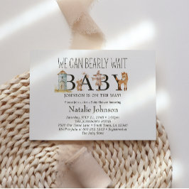 Little Boerderij Nursery Animals Baby shower Invit Kaart