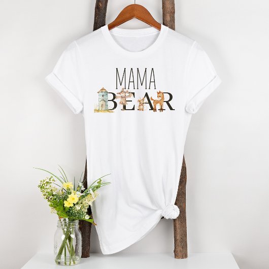 Little Boerderij Nursery Animals Maternity Mama Be T-shirt