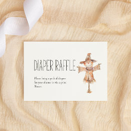 Little Boerderij Nursery Baby shower Luier Raffle  Notitiekaartje