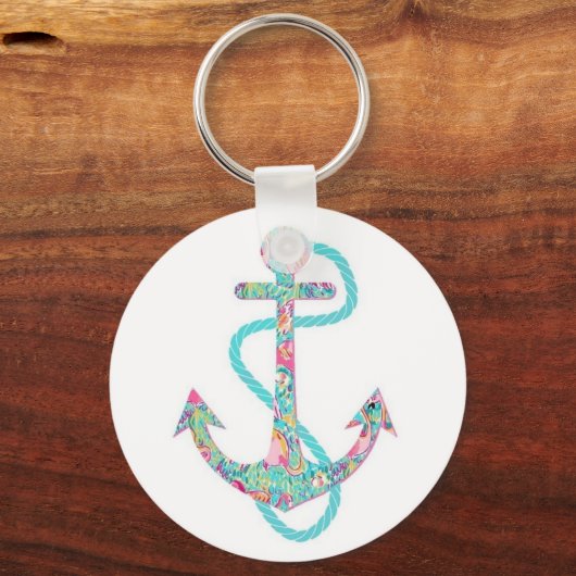  Little Boho Anchor Sleutelhanger (Voorkant)