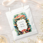 Little Boho Mushroom Baby shower Bedankzakje (Geknipt)