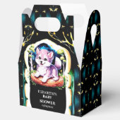 Little Boho Wolf Baby shower Bedankdoosjes (Geopend)