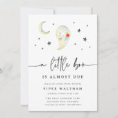 Little Boo All-in-One Halloween Baby Shower Kaart (Voorkant)