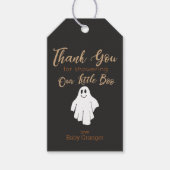 Little Boo Baby shower Bedankt voor je keuze Cadeaulabel (Voorkant)