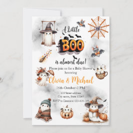 Little Boo Baby shower Bedankt voor je steun Kaart
