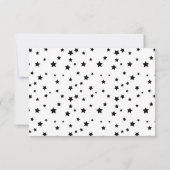 Little boo Baby shower Books Request card Kaart (Achterkant)