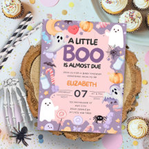 Little Boo baby shower Halloween