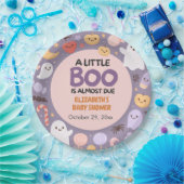 Little Boo baby shower Halloween Papieren Bordje (Feest)