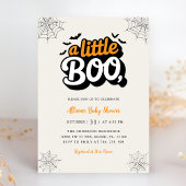 Little Boo Baby shower Invitation Kaart