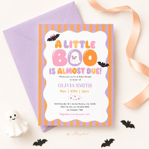 Little Boo Baby Shower Kaart